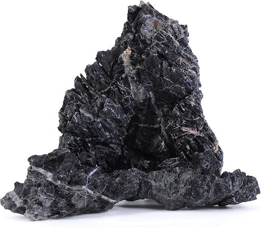 10-12 Inches Natural Seiryu Stone 3 PCS Extra Large Aquarium Rocks for Aquascaping, Aquarium Landscaping, Terrariums, Fish Tank Decoration, Vivariums, Paludarium, Amphibian Enclosures-PurrikoPets