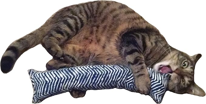 15" Catnip Cat Kicker Toys/Kitty Kick Sticks/Cat-Nip Kick Sticks (Blue) (Kickers Filled with 1 oz Premium Canadian Catnip)-PurrikoPets