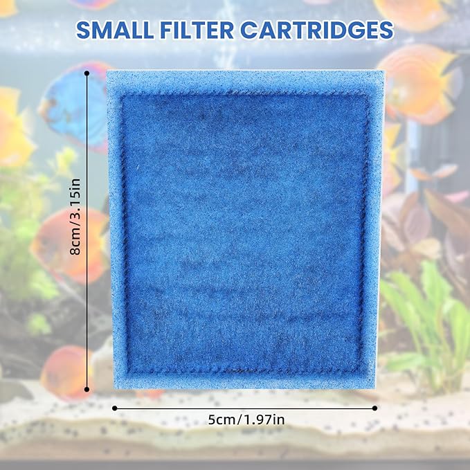 12 Pack Aquarium Filter Cartridges Designed for Maruneland Penguin Power Filter, Compatible with Marineland Penguin Power Filters 200/350, for Tech EZ-Change #3-PurrikoPets