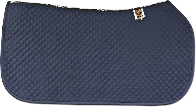 ECP Equine Comfort Products All Purpose Diamond Quilted Western Saddle Pad for Injury Prevention, Breathable, Hypoallergenic, Shock-Absorbing Cushion for Horse Comfort-PurrikoPets