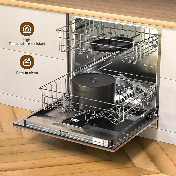 DOOOB Ceramic Cat Water Fountain, 2.1L/71oz Ceramic Cat Fountain, Automatic Ceramic Water Fountain for Cats, Pet Water Fountain with Ultra-Quiet Pump and 3 Filters & 3 Sponges (Black)-PurrikoPets