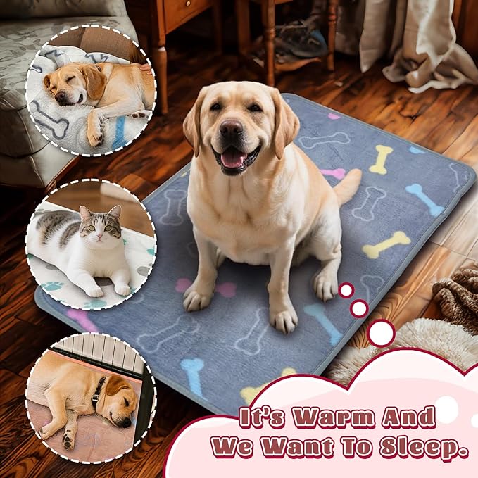 6 Pcs Washable Guinea Pig Blankets Absorbent Small Animal Fleece Bedding Waterproof Cage Liners Reusable Pet Pee Pad Sleep Mat Cover for Rabbit Rat Hamster Ferret Chinchilla Hedgehog (20"x30")-PurrikoPets