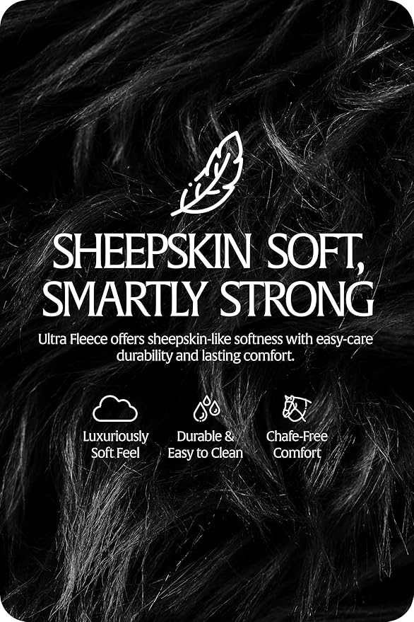 Equinavia Valkyrie Soft Ultra Fleece Padded Adjustable Breakaway Horse Halter - Black/Black - Cob-PurrikoPets