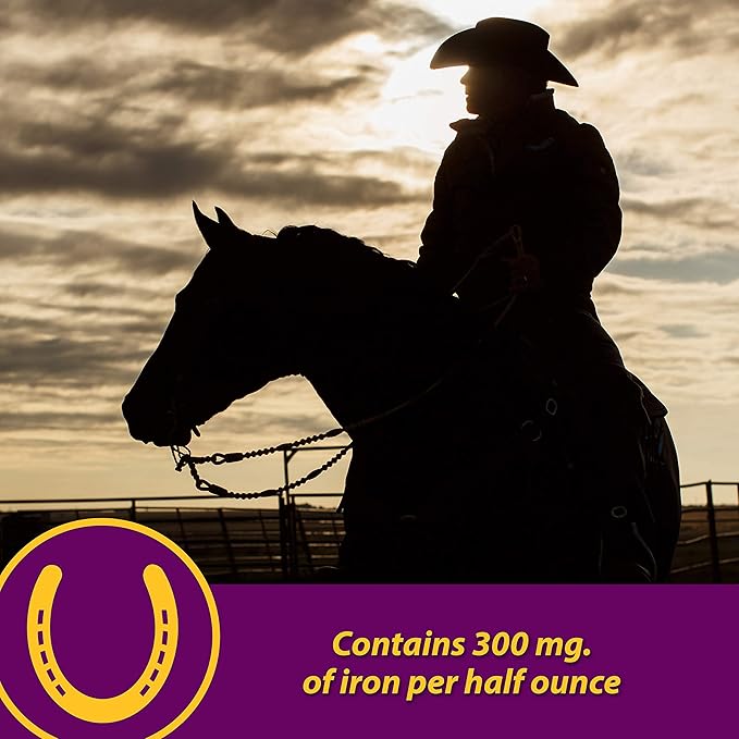 Farnam Horse Health Red Cell Pellets, Vitamin-Iron-Mineral Supplement for Horses, Helps Fill Important Nutritional Gaps in Horse's Diet, 4 lbs., 64-Day Supply-PurrikoPets