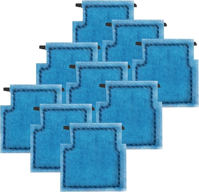 9 PCS Aquarium Filter Cartridge Compatiable with Aqua-Tech Filters (EZ-Change #1) Fish Tank Filter Cartridge Compatiable with Aqua-Tech 5-15 Power Filters-PurrikoPets