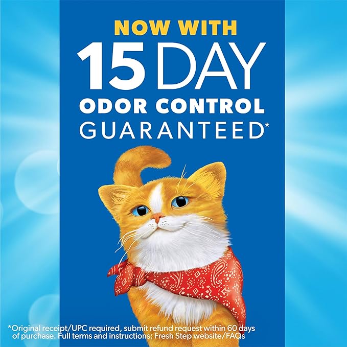 Fresh Step Advanced Extreme Clumping Litter with Febreze Freshness with Mountain Spring Scent, Fights Odor on Contact, 37 lbs. (2 x 18.5 lb. Box)-PurrikoPets