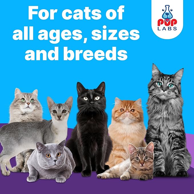 Freedom Joint Drops for Cats with Hyaluronic Acid, MSM, Glucosamine, & Chondroitin, All Natural Cat Joint Supplement for Mobility, Powerful Glucosamine for Cats, Cat Pain Relief, 30ml Dropper-PurrikoPets