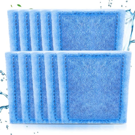 10 Pack Rite-Size C Filter Cartridges Compatible with MarineLand Penguin PRO Power Filters 275/375 & Original Penguin Power Filters 200/350 - Rite-Size C Replacement Filter Cartridges-PurrikoPets