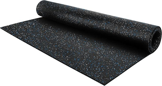 Flooring Inc's 1/4" Thick Tough Rubber Flooring Roll | Flexible Recycled Rubber Floor Mats for Home Gym | Heavy Duty Rubber Mat for Home Gyms, Sheds, Horse Stall Mat or Trailer-PurrikoPets