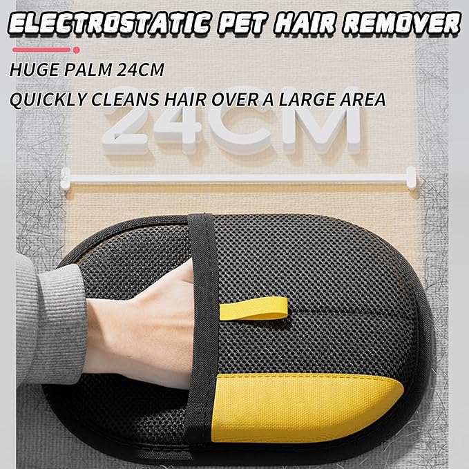 2025 New Pet Hair Removal Glove for Cats & Dogs, Grooming Gloves for Dogs, Static Removal Gloves for Pet Hair, Reusable Pet Hair Remover Glove(3)-PurrikoPets