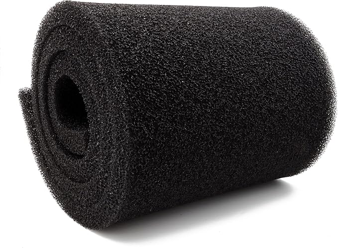 ALEGI Aquarium Filter Media Foam Material Cut to Fit, 36" x 12" x 1" / 72" x 12" x 1" Bio Pre Filter Sponge Pad Sheet for Fish Tank (12" x 72" x1"-20ppi)-PurrikoPets