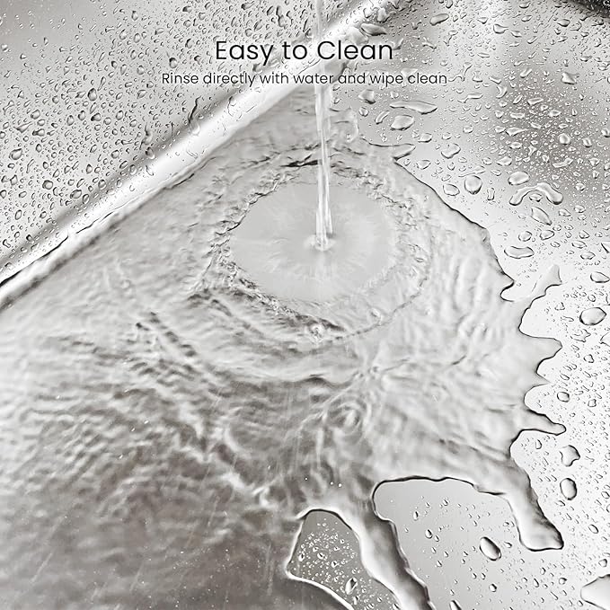 Enclosed Stainless Steel Cat Litter Box with Lid, Oversize Metal Litter Box for Multi Cats, XXXL Supersize Cat Toilet with High Side, Non-Stick, Anti-Leakage, Odorless, with Litter Mat & Litter Scoop-PurrikoPets