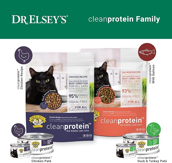 Dr. Elsey's® cleanprotein® Duck & Chicken Homestyle Recipe All-Meat Pouch (Pack of 12)-PurrikoPets