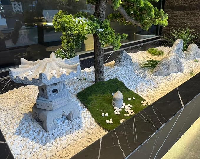 10 lbs White Pebbles for Indoor Plants, 3/8 Inch Decorative White Stones. Polished River Rocks for Potted Plants Vase Cactus Bird Bath and Outdoor Garden Landscaping-PurrikoPets