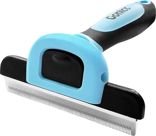 Gonicc PDT- 1001 Professional Pet De Shedding comb Tool Blue-PurrikoPets