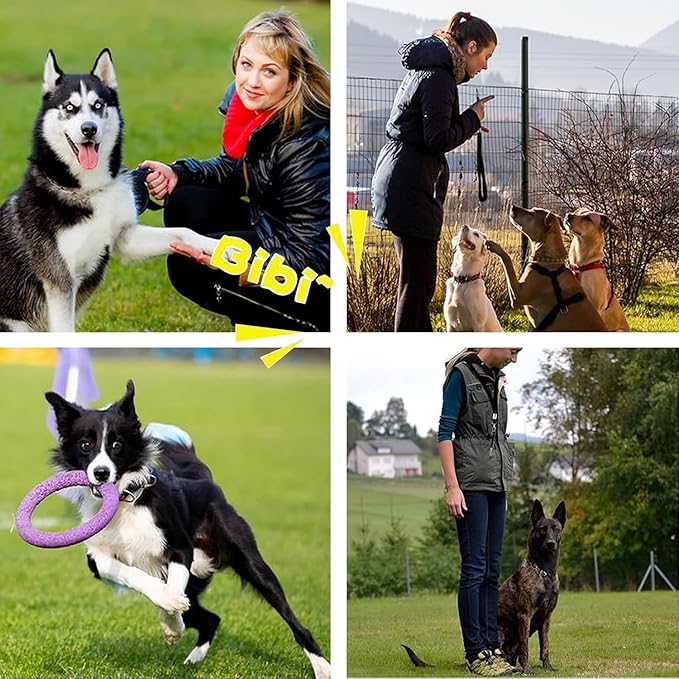 3 Pack Dog Whistle to Stop Barking Neighbors Dog - Adjustable Ultrasonic Silent Dog Whistle for Professional Training & Bark Control, with Lanyard (Black/White) - Effective Recall & Long Range-PurrikoPets