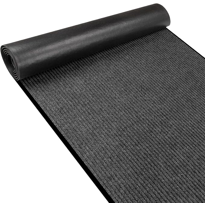 Door Floor Mat Commercial Grade Large Size 3' x 10'Heavy Duty Tough Entry Collection Slip Skid Entrance Mat with Rubber Backing Low Profile and Easy to Clean Indoor Outdoor Rug-PurrikoPets