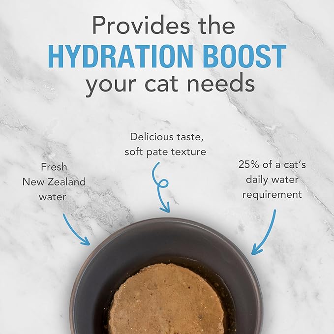 Feline Natural New Zealand Canned Catfood Wet Food, High-Meat, Low-Carb, & Grain Free Cat Food Wet, Beef Feast, 6 oz, Pack of 12-PurrikoPets