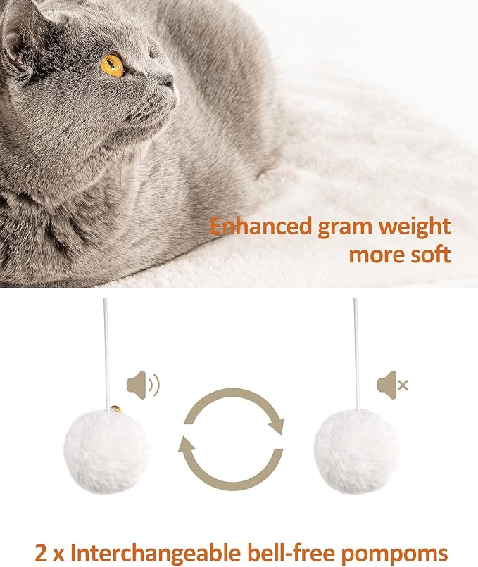 FourFurPets 43.8in 3-Tier Modern Cat Tree Tower Condo, Cat Scratch Posts for Indoor Cats, Big Plate, Two 19.7in Full Sisal Scratching Posts, Rustic Brown-PurrikoPets