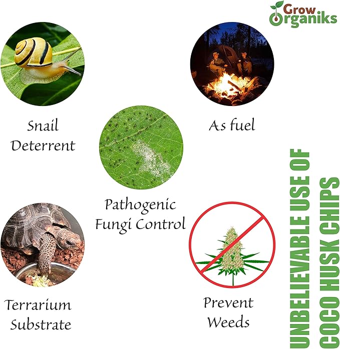 72 Quart Reptile Substrate Coconut Chip Bedding Compressed Organic Coco Husk Block for Snake Habitat, Ball Python Terrarium, Turtle Tanks, Tortoise Enclosure, Potting Soil Mix for Greenhouse-PurrikoPets