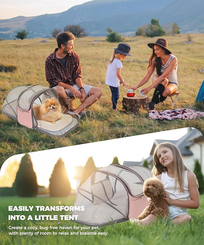 Expandable Pet Carrier Backpack, Cat Carrier Backpacks with Breathable Mesh for Cats Small Dogs Puppies Up to 25 Lbs Airline Approved Waterproof Travel Carrier with Safety Buckle for Hiking & Flights-PurrikoPets