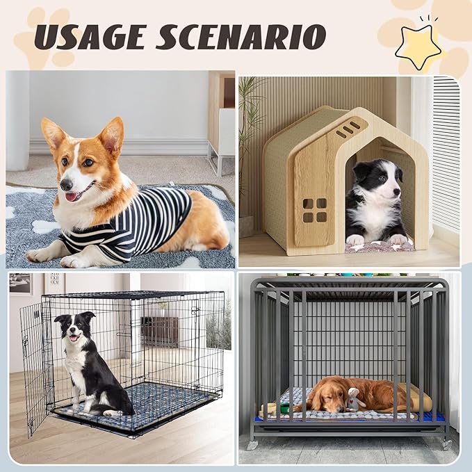 6 Pcs Washable Guinea Pig Blankets Absorbent Small Animal Fleece Bedding Cage Liners Reusable Pet Pee Pad Sleep Mat Pad Cover for Hamster Ferret Rabbit Chinchilla Hedgehog (Black, 24" x 35")-PurrikoPets