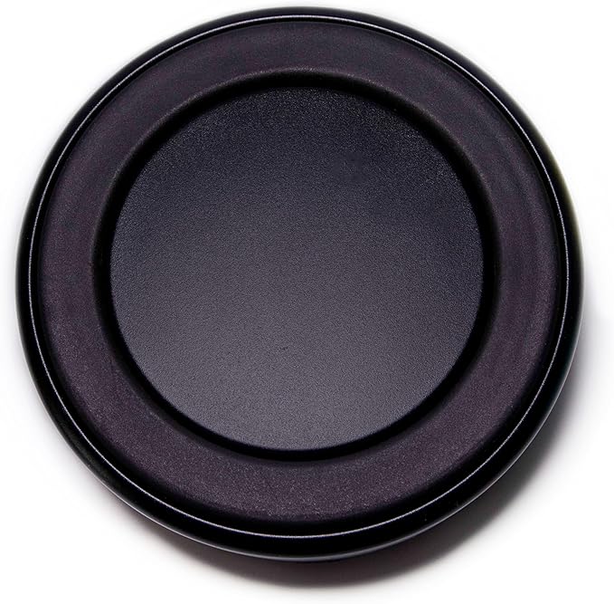 64 oz Black Anti-Skid Dog Bowl, Vacuum Insulated, Powder Coated, Stainless Steel, Non-Slip, Easy to Clean-PurrikoPets