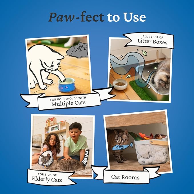 Fresh Wave Odor Removing Litter Box Jumbo Gel, 30 oz. | Safer Pet Odor Eliminator for Home and Litter Box Area-PurrikoPets