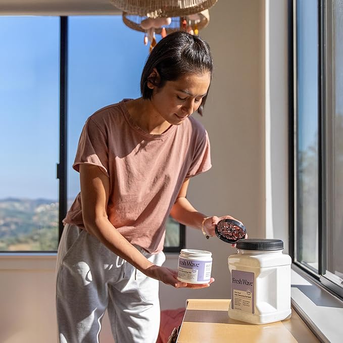 Fresh Wave Lavender Odor Removing Gel, 15 oz., Pack of 2 - Safer Odor Absorbers for Home, Natural Plant-Based Odor Eliminator, Every 15 oz. lasts 30-60 Days, For Cooking, Trash & Pets-PurrikoPets