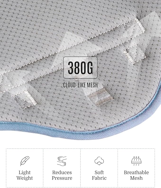 2025 New Edition, Fei & Eve MagEase Dog Harness - 3-Second Magnetic Buckles | 3-Point No-Pull Control | Heavy-Duty 900D Nylon | Dual Safety Handles | Breathable Mesh | Adjustable Fit |Small, Blue-PurrikoPets