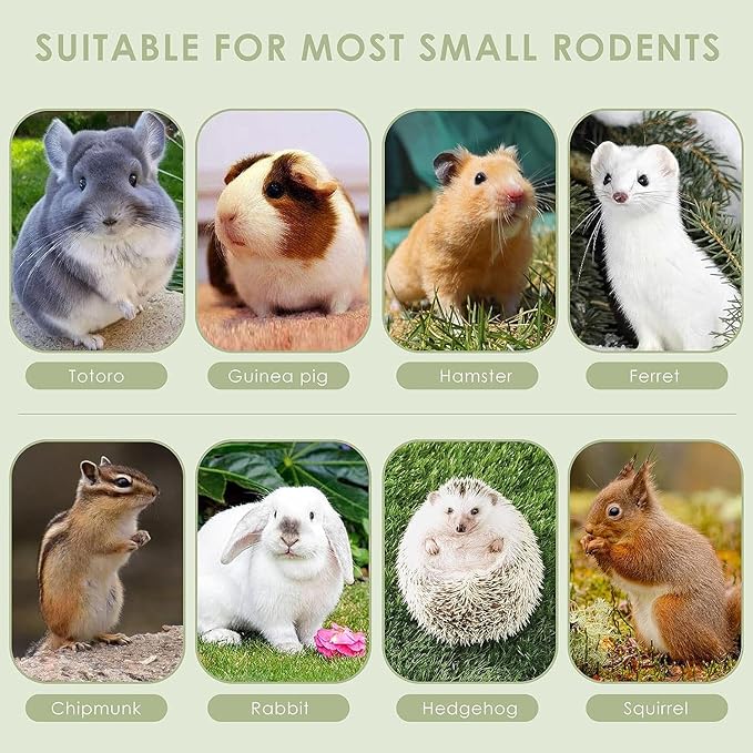 ERKOON Timothy Hay Sticks,Rabbit Chew Toys for Teeth Natural Molar Sticks Rabbits Treats for Bunnies, Chinchilla Guinea Pigs, Gerbil, Hamster (75 Pcs)-PurrikoPets