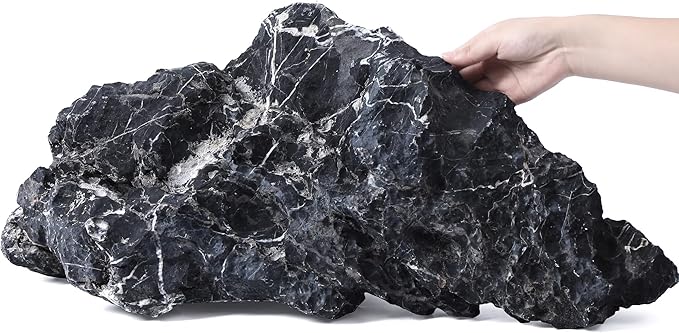 22-24 Inches Natural Seiryu Stone 1 PCS Ultra Large Aquarium Rocks for Aquascaping, Aquarium Landscaping, Terrariums, Fish Tank Decoration, Vivariums, Paludarium, Amphibian Enclosures-PurrikoPets