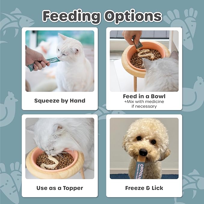 Grab & Go Squeeze Vita Stick Lickable Treats for Dogs & Cats. 49 Eye Health Sticks with Essential multivitamins. Soft and Tasty Paste for All Life Stages, Supporting Eyes Health-PurrikoPets