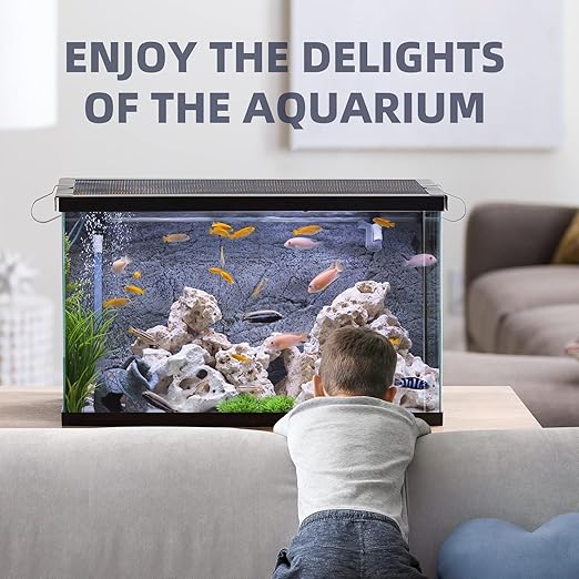 6 in 1 Aquarium Test Strips, 150 Strips Aquarium Water Test Kit for Fish Tanks & Ponds, Accurate Test Monitoring, Nitrate, Nitrite, Chlorine, Carbonate, Hardness, pH-PurrikoPets