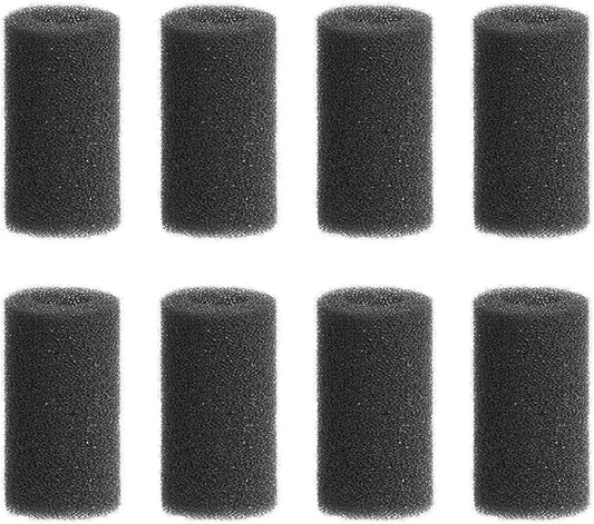 8 Pieces Black Pre-Filter Sponge Foam Roll Accessories for Aquarium Fish Tank-PurrikoPets