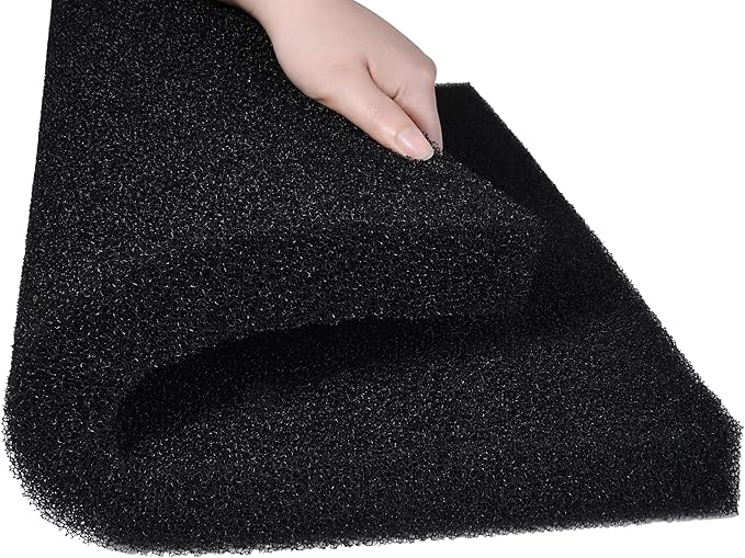 ALEGI Aquarium Sponge Filter Pad, Bio Filter Media Foam Sponges, Cut-to-Size Foam for Fish Tank (20"x20"x1.57" (20PPI))-PurrikoPets