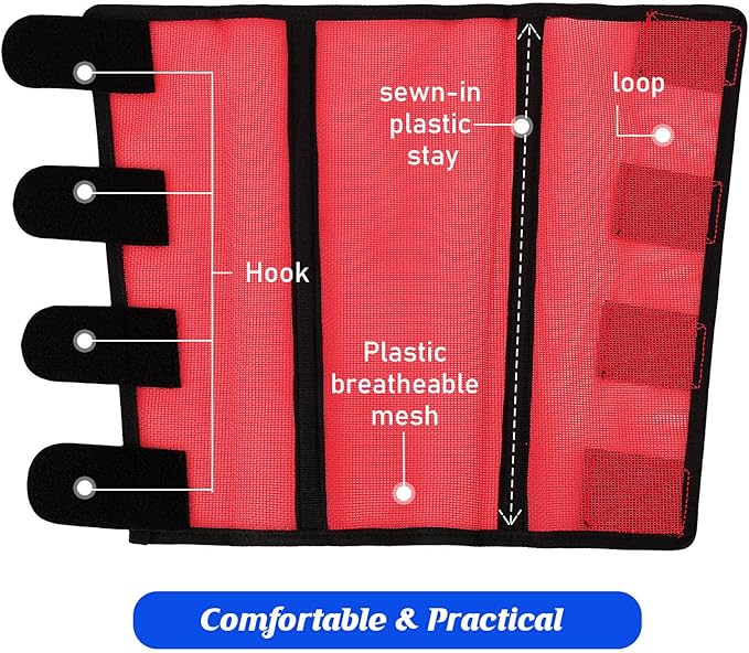 8 Pcs Mesh Fly Boots for Horse Breathable Mesh Horse Boots Protective Horse Leg Wraps Horse Leggings for Preventing Flies and Mosquitoes Bites (Light Pink, Dark Pink)-PurrikoPets