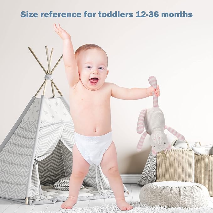 100% Organic Cotton Baby Stuffed Animal, Pink Unicorn Plush for Newborn 7.1"-PurrikoPets