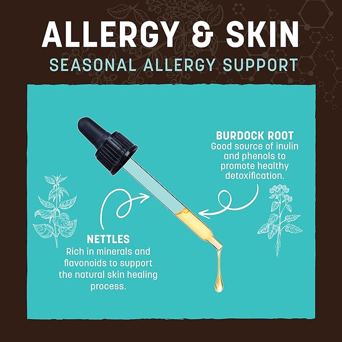 Earth Animal Herbal Remedies | Allergy and Skin | 2 fl oz-PurrikoPets