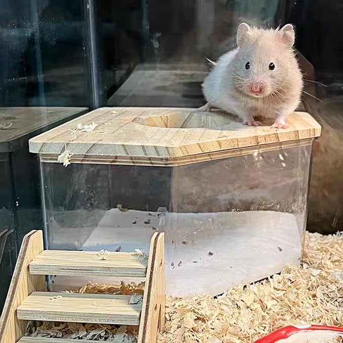 DR.DUDU Hamster Bath Sand, 2.8lb Dust Free Desert Sand or Potty Litter Sand for Hamster Chinchillas Gerbil Syrian Mice Small Animals (White, Flower Smell)-PurrikoPets