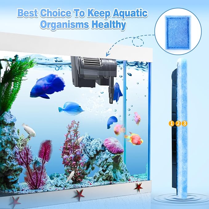 8/16/32 Pack Rite-Size B Filter Cartridges Compatible with MarineLand Penguin PRO Power Filters 100/125/175 & Original Penguin Power Filter 150 - Rite-Size B Replacement Filter Cartridges-PurrikoPets