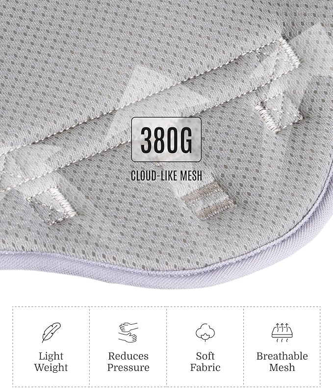 2025 New Edition, Fei & Eve MagEase Dog Harness - 3-Second Magnetic Buckles | 3-Point No-Pull Control | Heavy-Duty 900D Nylon | Dual Safety Handles | Breathable Mesh | Adjustable Fit | Medium, Gray-PurrikoPets