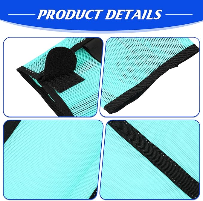 8 Pcs Mesh Fly Boots for Horse Breathable Mesh Horse Boots Protective Horse Leg Wraps Horse Leggings for Preventing Flies and Mosquitoes Bites (Light Pink, Dark Pink)-PurrikoPets