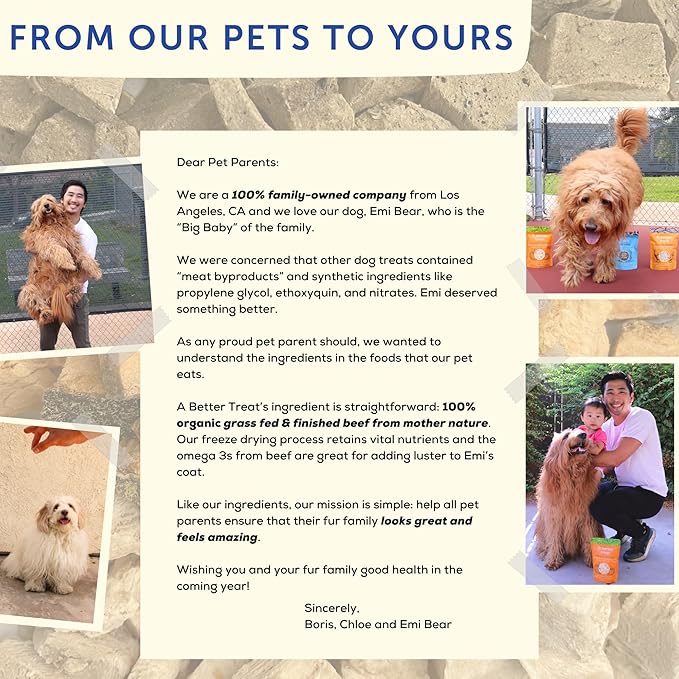 A Better Treat – Organic, Freeze Dried, Single Ingredient, 100% Grass Fed & Finished, Pasture Raised Beef Liver Dog Treats, Cat Treats | Natural Healthy | High Protein, Diabetic Friendly | Made in USA-PurrikoPets