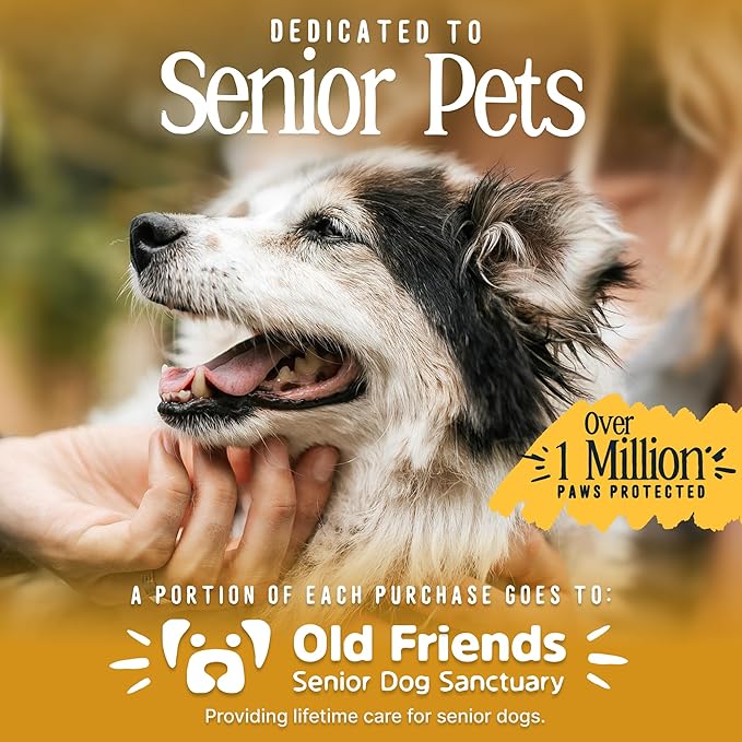 DOK TigerToes Premium Non-Slip Dog Socks for Hardwood Floors - Extra-Thick Grip That Works Even When Twisted - Prevents Licking, Slipping, and Great for Dog Paw Protection (XXL, Cool Caramel)-PurrikoPets