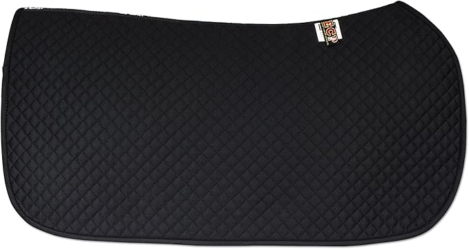 ECP Equine Comfort Products All Purpose Diamond Quilted Western Saddle Pad for Injury Prevention, Breathable, Hypoallergenic, Shock-Absorbing Cushion for Horse Comfort-PurrikoPets