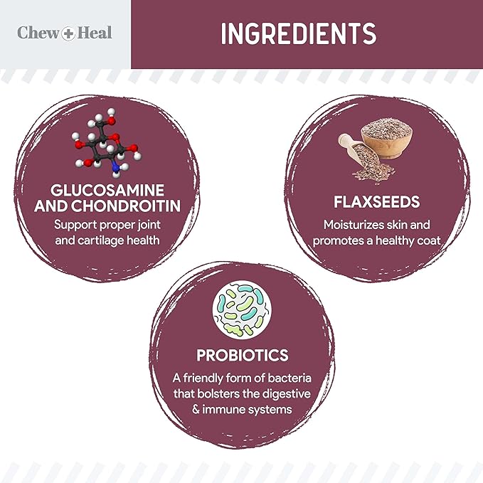 12-in-1 Multivitamin for Senior Dogs - 120 Senior Dog Vitamin and Supplement Soft Chews for Hip and Joint - Advanced Formula with Glucosamine, Omega 3,6,9, Vitamins, Probiotics - Made in The USA-PurrikoPets