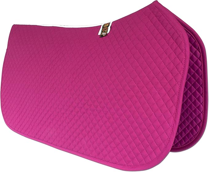 ECP Equine Comfort Products All Purpose Diamond Quilted Western Saddle Pad for Injury Prevention, Breathable, Hypoallergenic, Shock-Absorbing Cushion for Horse Comfort-PurrikoPets
