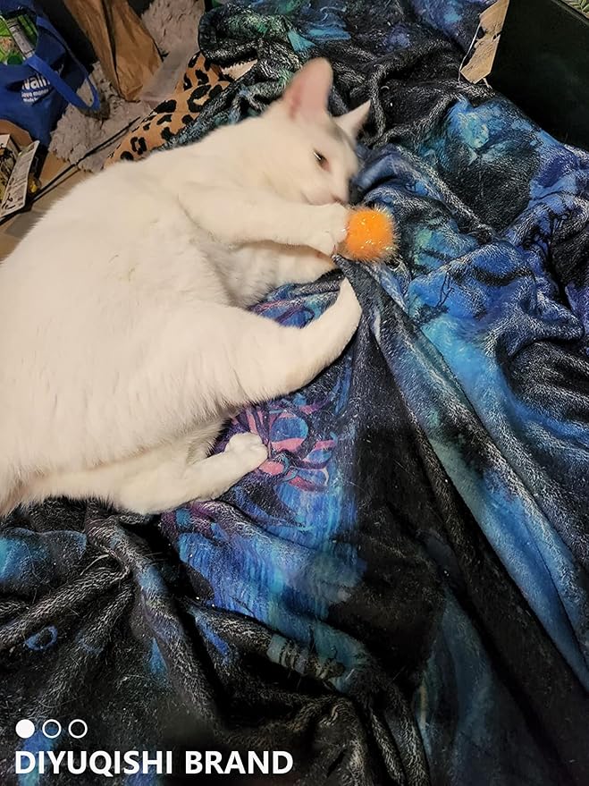 50-Pack Soft Cat Toy Balls – Fun Playtime & Exercise for All Cats (1.5 inch, Cat Toys Mega Set)-PurrikoPets