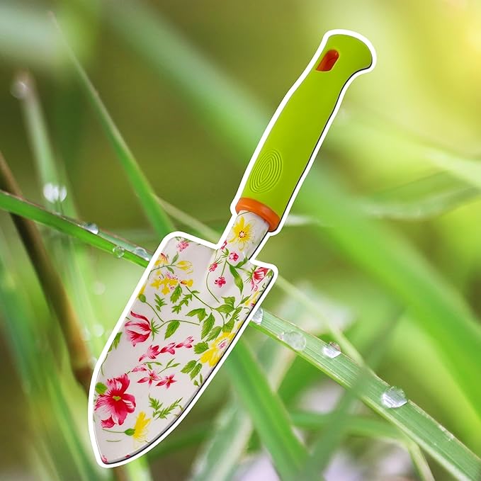 Gardening Tools – 42 Piece Premium Gardening Tool Set,Heavy Duty Hand Tools with Fashion Garden Tools Organizer Handbag,Rust-Proof Gardening Tool Kit, Ideal Gardening Gifts for Women(Pink Floral)-PurrikoPets